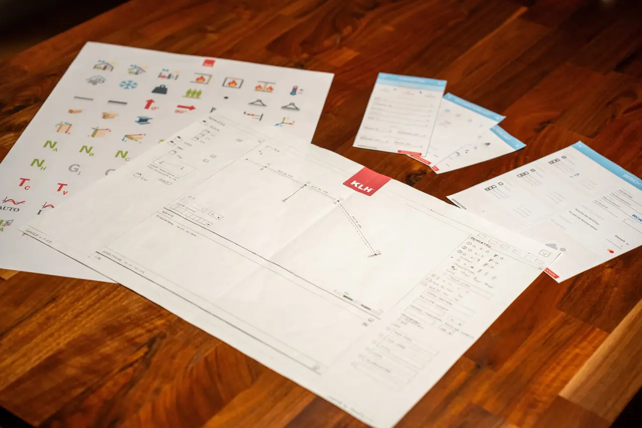 Paper draft visualisation for statics2d