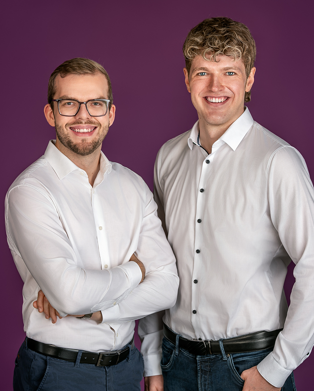Stefan Schintler und Andreas Steinkellner von Acurion