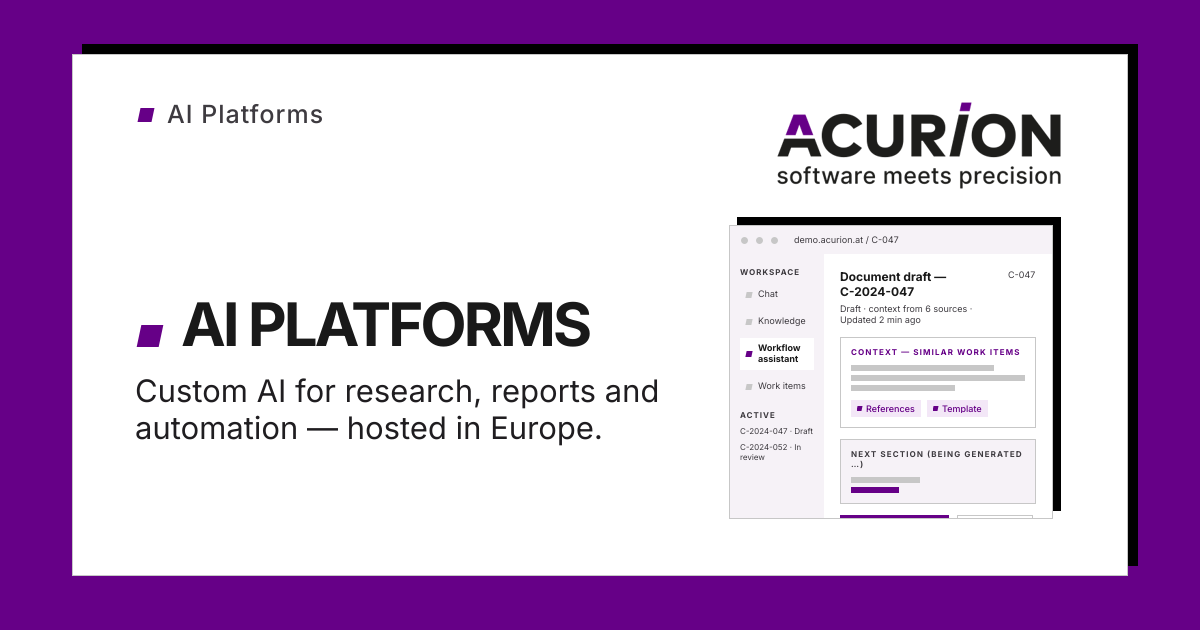 AI Platform for SMBs & AI Automation | Acurion